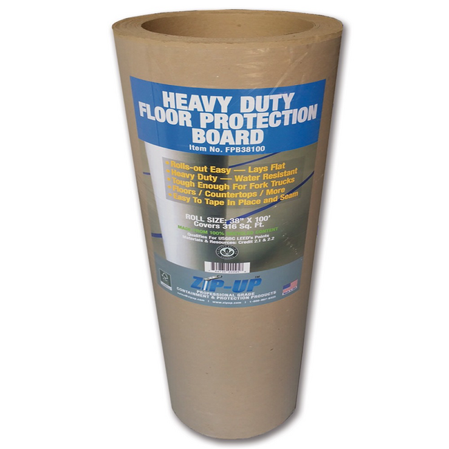 Zip-Up Products, LLC Zip-Up® Water Resistant Floor Protection Board
