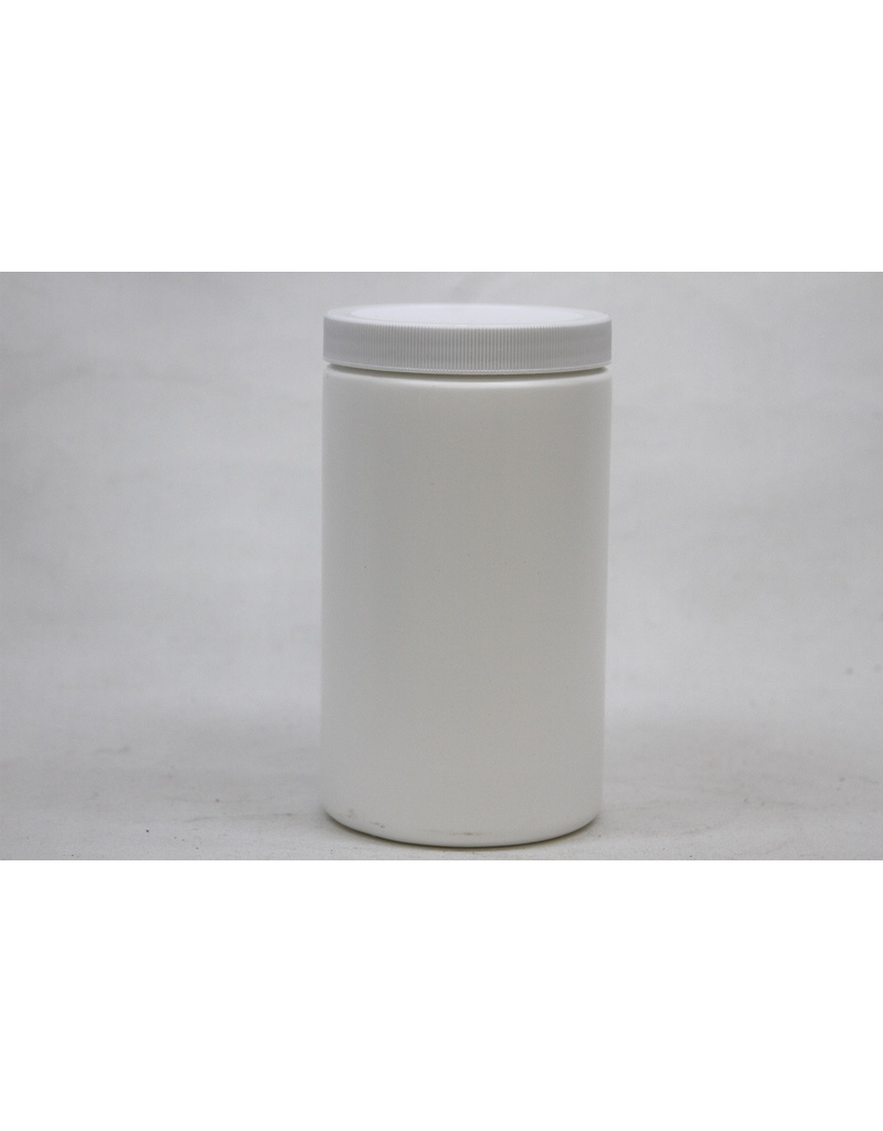 CleanHub Jar W/Lid, Plastic W/M - 32oz (89/400)