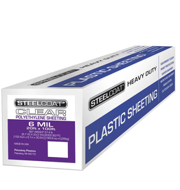 Clear Poly - 6 Mil - 10' x 100'