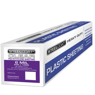 Clear Poly - 6 Mil - 10' x 100'