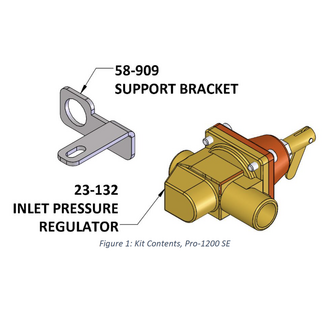 Sapphire Scientific Incoming Water Pressure Regulator 119211