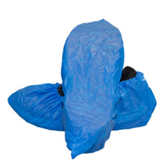 Shoe Covers - 100/Bag - Booties (Blue)