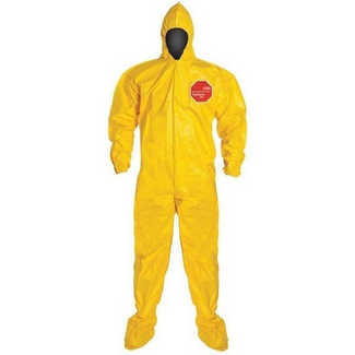 CleanHub Tychem 2000 Coveralls - Large (Case of 12)