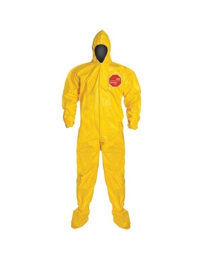CleanHub Tychem 2000 Coveralls - Large (Case of 12)