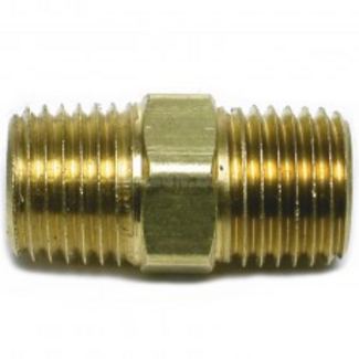 Parker Brass - 1/4" HEX NIPPLE