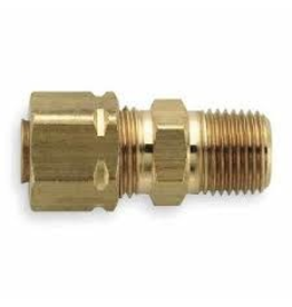 Parker Brass - 1/4 X 1/8 COUPLIING MALE TUBE X MPT