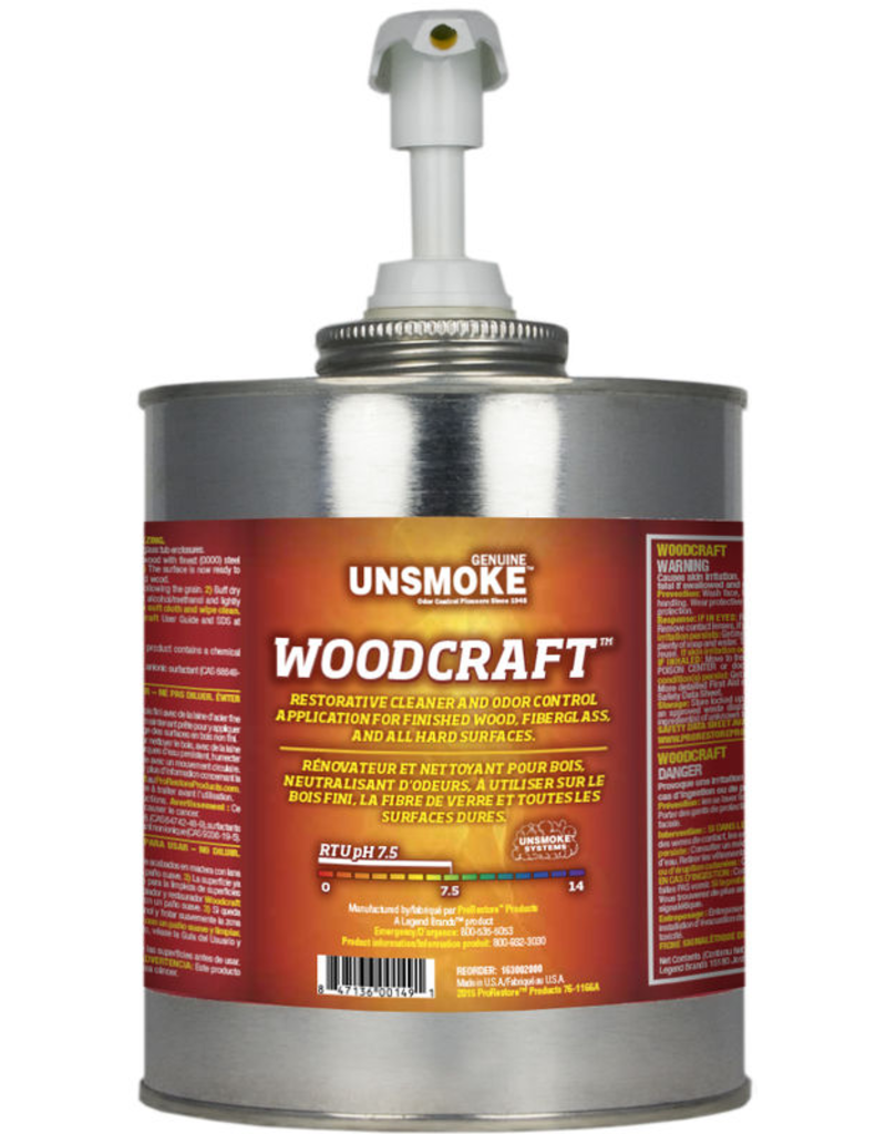 Pro Restore DISCONTINUED* Unsmoke® WoodCraft Cleaner - 32oz