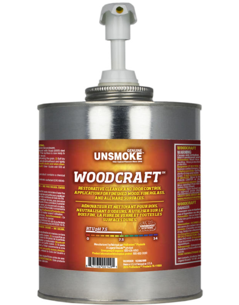 Pro Restore Unsmoke® WoodCraft Cleaner - 32oz