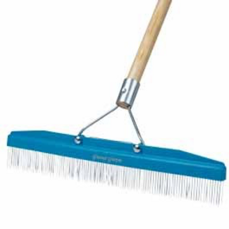 GRANDI GROOMER - RAKE W/HANDLE