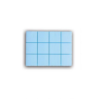 CleanHub White Blocks - StyroFoam 1 Sheet (84 Individual Blocks)