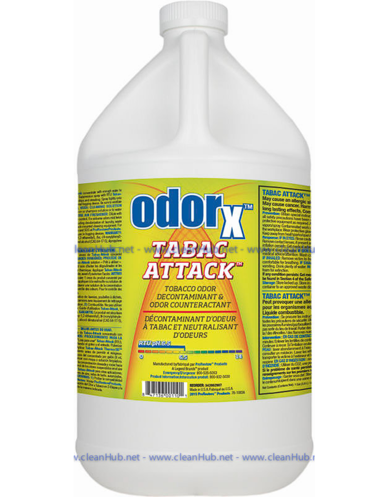 Pro Restore OdorX® Tabac Attack (WB) - 1 Gallon
