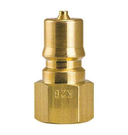 Fosters QD Male BRASS - 1/4" FPT - S/S Tip Viton - MADE IN USA