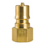 Fosters QD Male BRASS - 1/4" FPT - S/S Tip Viton - MADE IN USA