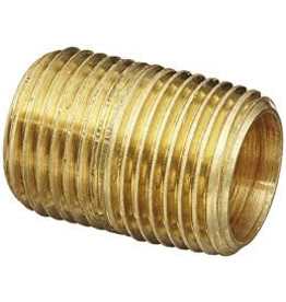 Parker Brass - 1/8"CLOSE NIPPLE