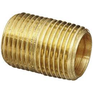 Parker Brass - 1/8"CLOSE NIPPLE