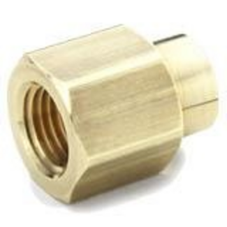 Parker Brass - 3/8 X 1/4 REDUCING COUPLING
