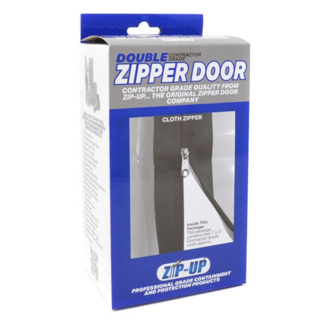 Zip-Up Products, LLC Zip-Up® 7.3 - Twin Pack Cloth Zipper - Retail Box
