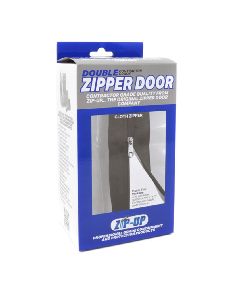 Zip-Up Products, LLC Zip-Up® 7.3 - Twin Pack Cloth Zipper - Retail Box