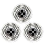 CTi-Pro's Choice Brushes, Set Of 3, For Cimex Cr48 | White Nylon