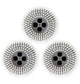 CTi-Pro's Choice Brushes, Set Of 3, For Cimex Cr48 | White Nylon