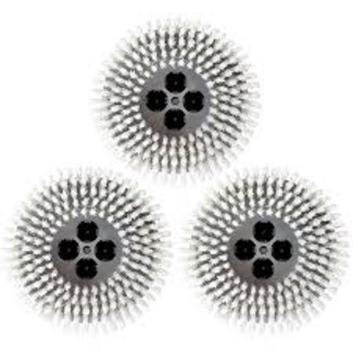 CTi-Pro's Choice Brushes, Set Of 3, For Cimex Cr48 | White Nylon