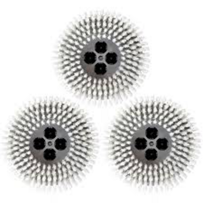 CTi-Pro's Choice Brushes, Set Of 3, For Cimex Cr48 | White Nylon