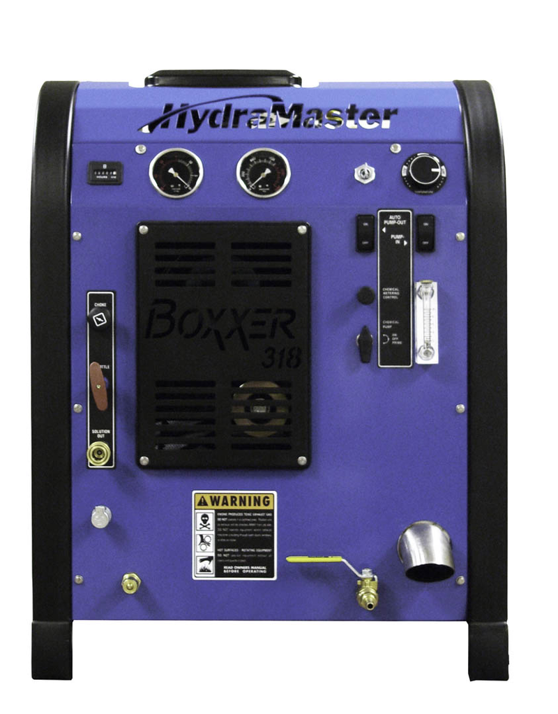 Hydramaster Boxxer™ 318 Hydra-Clutch w/ 65 gal Maxx-Air™ recovery tank