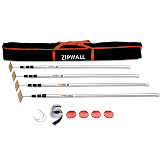 ZipWall ZipWall® ZipPole 4-Pack - 12' Aluminum