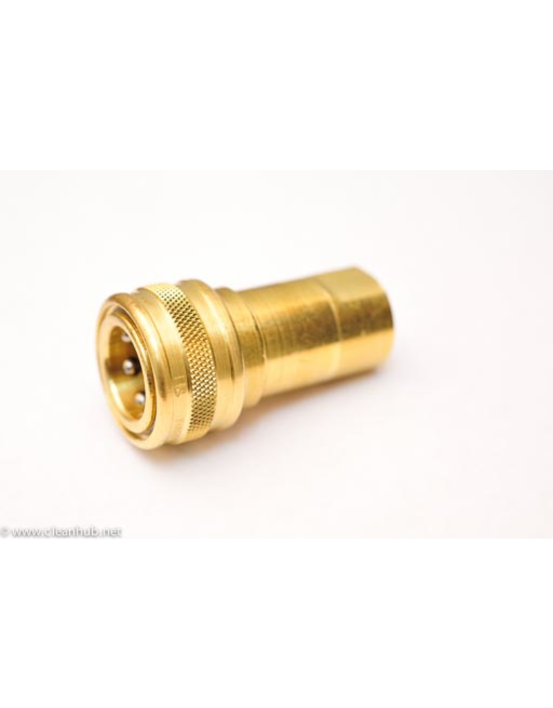 Fosters QD Female BRASS - 3/8" FPT - MADE IN USA (Mate to QD45)