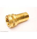 Fosters QD Female BRASS - 3/8" FPT - MADE IN USA (Mate to QD45)