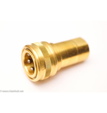 Fosters QD Female BRASS - 3/8" FPT - MADE IN USA (Mate to QD45)