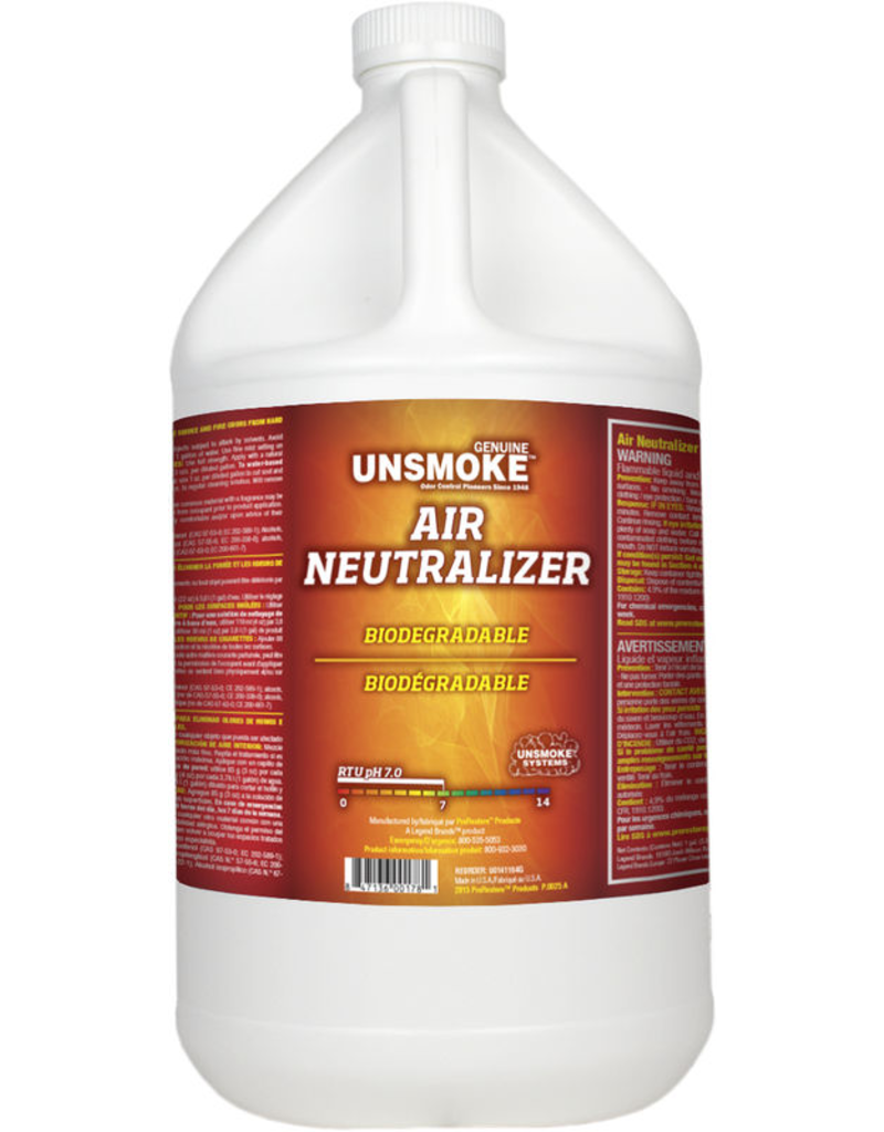 Chemspec Unsmoke® Air Neutralizer - 1 Gallon