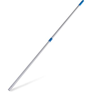 CleanHub Aluminum Flat Mop Heads Telescopic Handle 43" - 70"