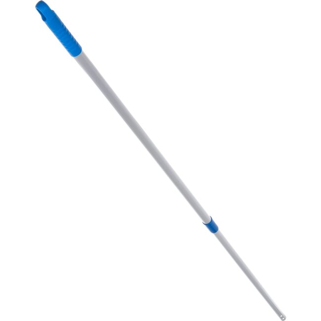 CleanHub Aluminum Flat Mop Heads Telescopic Handle 43" - 70"