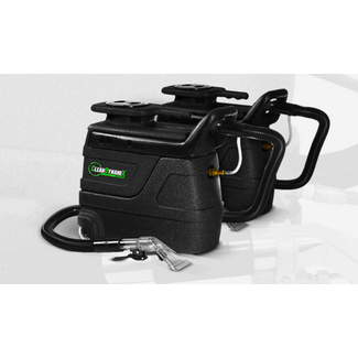 CleanDynamiX Clean DynamiX Spot-Xtract 3-Gallon Spot Extractor w Heater w/ 15' Hoses and 4" Stainless Steel Hand Tool - 55 psi Pump, 100 CFM, 804 watt, 2-Stage Motor, up to 200 Degree Fahrenheit Heater