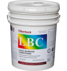 Fiberlock Technologies LBC Type III - Industrial Lead Encapsulant - White - 5 Gallon