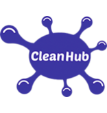 CleanHub Brush - Tile & Grout Gray Head 3" x 8" (6-C)