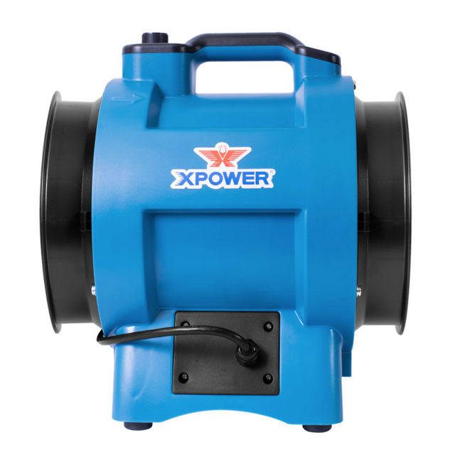 xPower 8" Variable Speed Confined Space Ventilator Fan (1/3HP, 1200 CFM 2.5 AMPS)