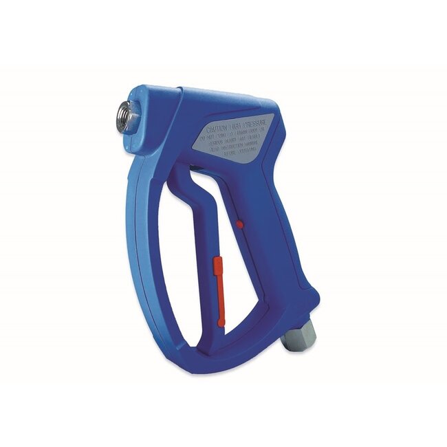 CleanHub SGS35 Blue/Gray Spray Gun - 3/8” SS W/Swivel