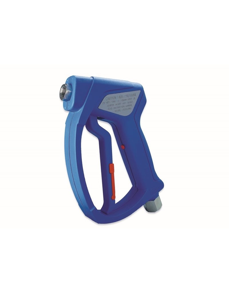 CleanHub SGS35 Blue/Gray Spray Gun - 3/8” SS W/Swivel