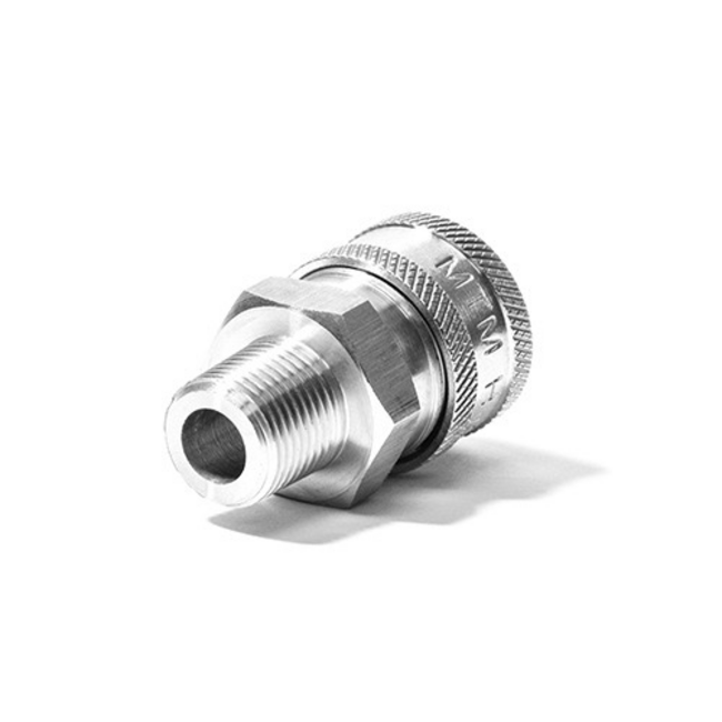 CleanHub QC FEMALE 3/8MPT x 3/8MPT | SS