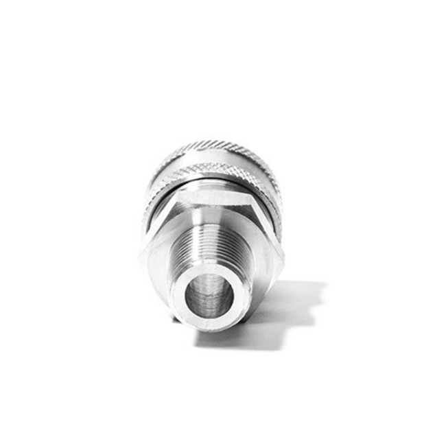 CleanHub QC FEMALE 3/8MPT x 3/8MPT | SS