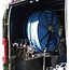 Reel Innovations Full "Boom" Package for "High- Roof" Vans: Vac Reel Stand & Boom- Mount NPSR's, 450 ft. Capacity: Black