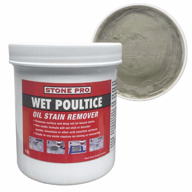 StonePro Wet Poultice Oil & Water Stain Remover 1 lb