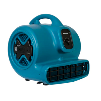 xPower Xpower X-600A Air Mover, 1/3HP 2400 CFM - Blue