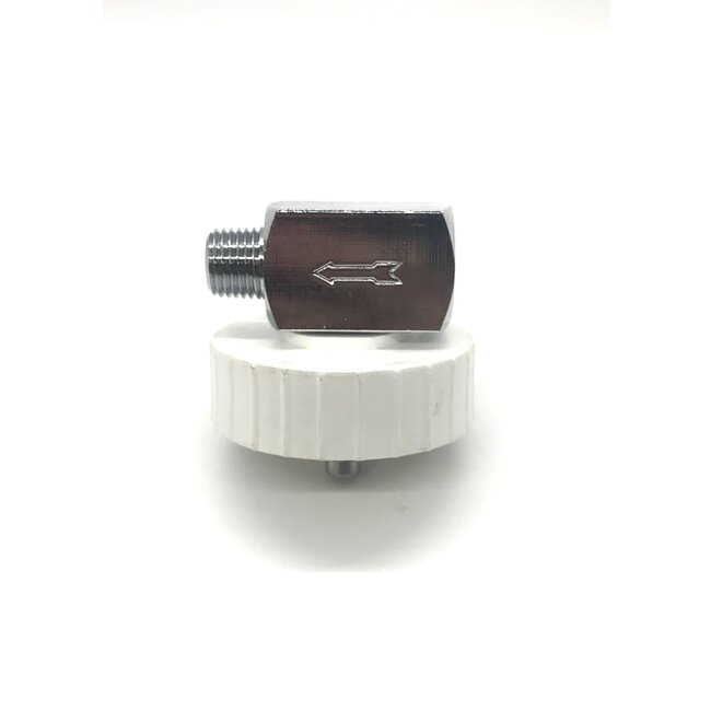 Stain Out System 1/4" Siphon Valve, With Cap, Dip Tube With Filter