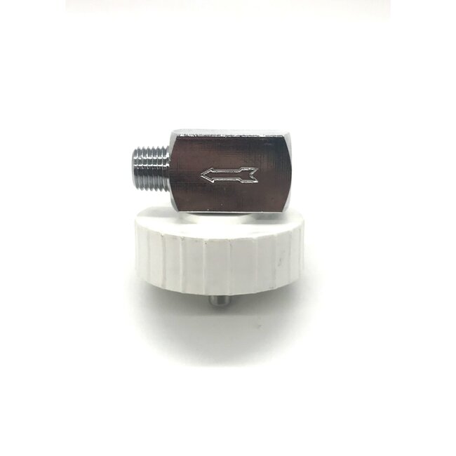 Stain Out System 1/4" Siphon Valve, With Cap, Dip Tube With Filter