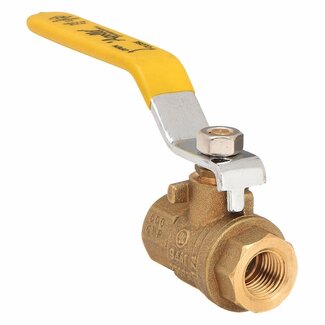 CleanHub 1/4" BRASS BALL VALVE - 250PSI