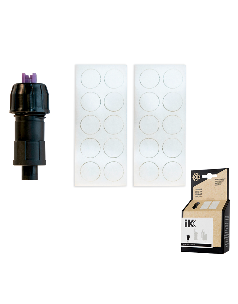 Kit D'entretien Pour Pulvérisateurs IK Foam 9 Et Foam Pro 12 – Disque Feutre + Adaptateur, Fabriqué En Europe