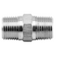 Parker Hex Nipple, 1/4" SS